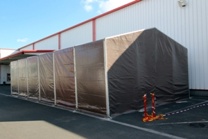 Raktársátor 7,5 méter széles-17